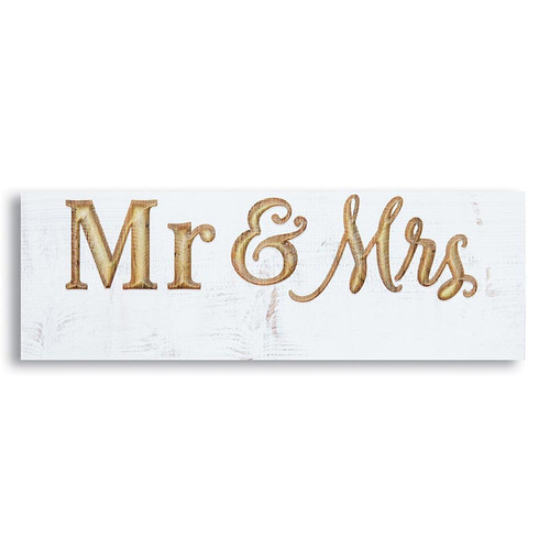 Mr & Mrs Sign