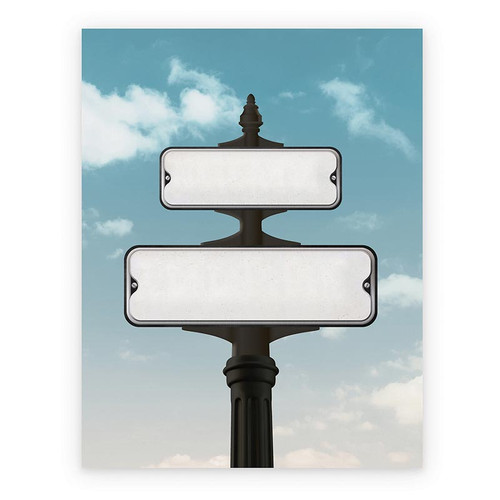 Street Sign Easel Block