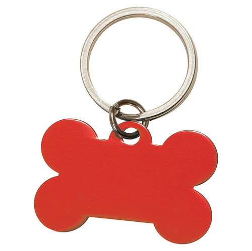 Bone Dog Chain - Red