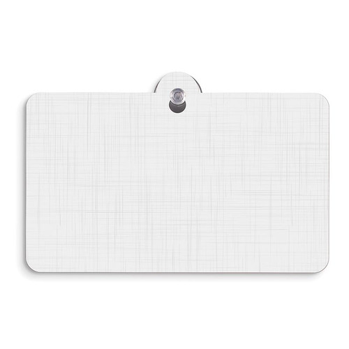 Suction Sign - White