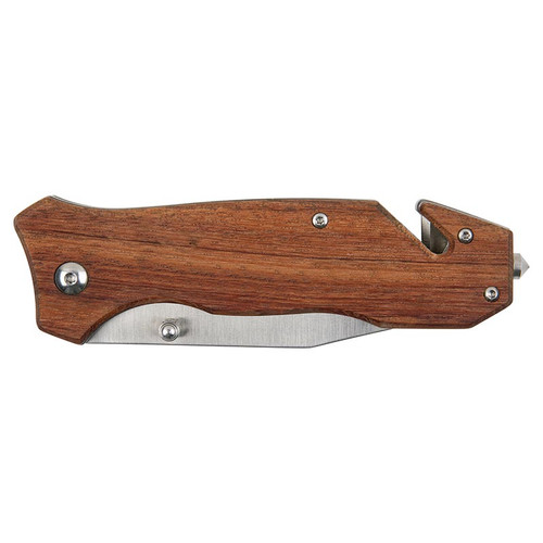 Wood Pocket Knife with Clip - Robert