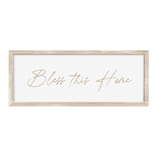 Premier Carved Art - Bless This Home