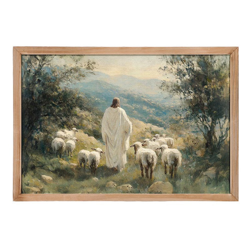 Premier Framed Canvas - Shepherd