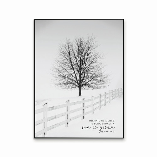 Wall Art - For Unto Us