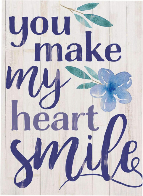 Block Sign - You Make My Heart