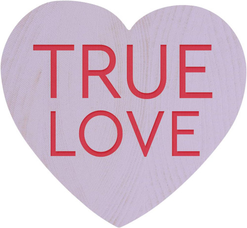 Candy Heart - True Love - Purple