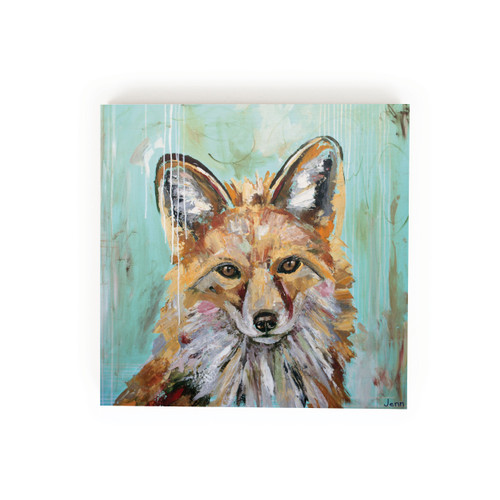 Wood Block - Fox
