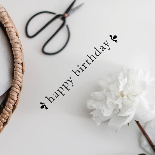 Greeting Card - Birthday - Happy Birthday - Flower