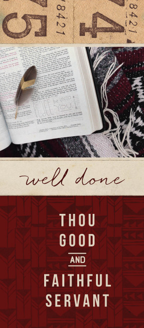 Greeting Card - Faithful Servant - Well Done