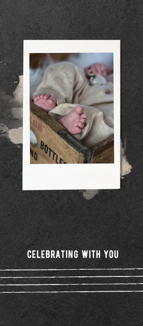 Greeting Card - Baby -Son -Tiny Toes