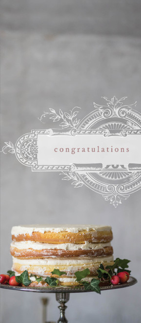 Greeting Card - Wedding - Cake