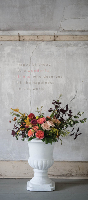 Greeting Card - Birthday - Wonderful Friend