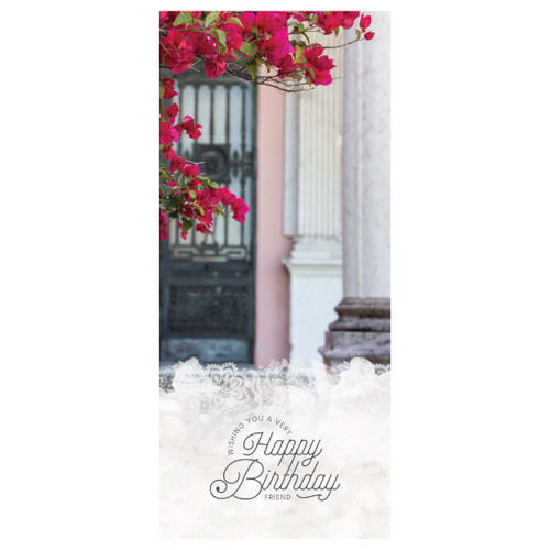Greeting Card - Birthday - Friend - Pillar