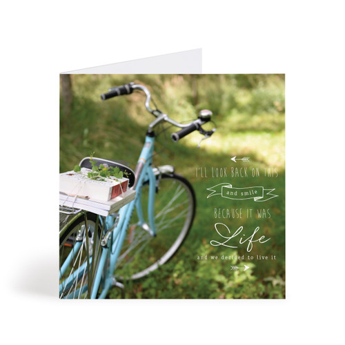 Greeting Card - Friendship - Bike