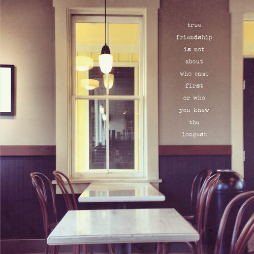 Greeting Card - Friendship - Coffee Shop