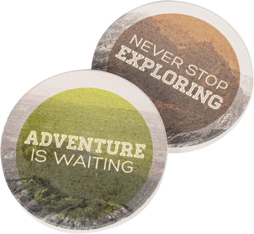 Car Coasters - Adventure is Waiting, Never Stop Exploring