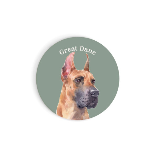 Ceramic Car Coaster - Great Dane