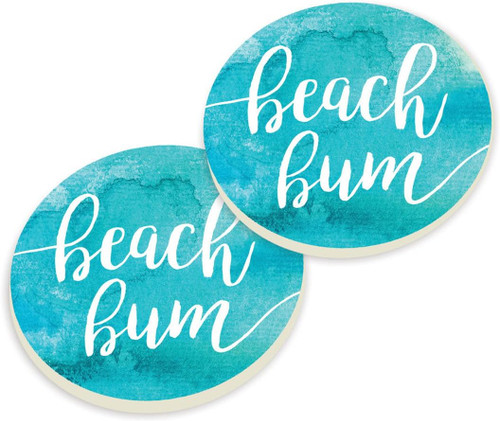 Car Coasters - Beach Bum
