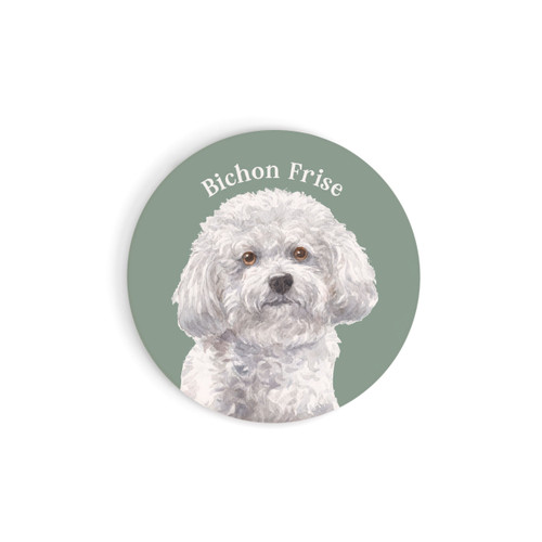 Car Coaster - Bichon
