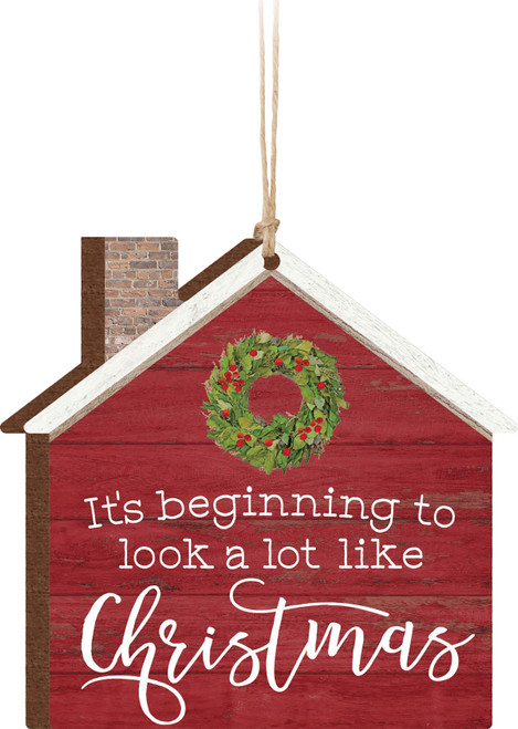 Ornament House Look A Lot Like Christmas