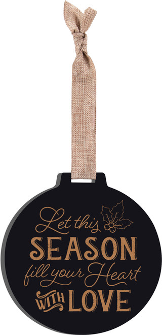 Ornament Round Fill Your Heart