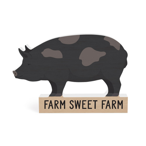 Shape Sign - Farm Sweet Farm