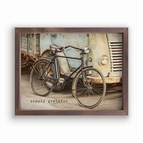 Framed Art - Simply Grateful