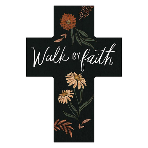 Gathered Grace Table Cross - Walk By Faith