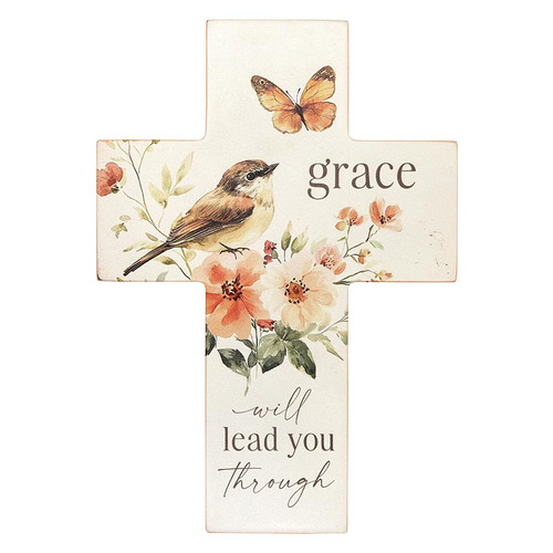 Wings of Love Table Cross - Grace Will Lead You
