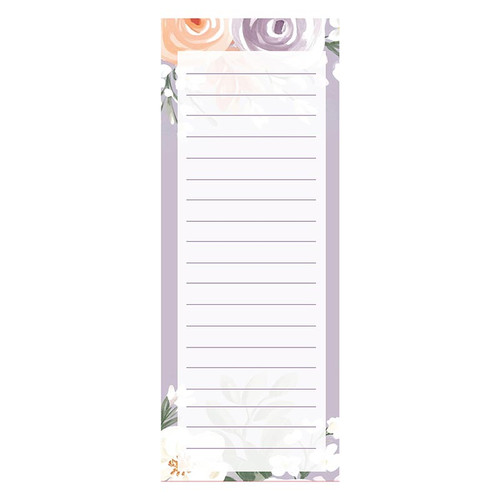 Blooms of Grace Magnet Back Notepad