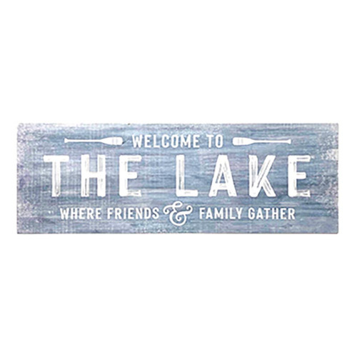 Lake Dreams Pallet Sign - Welcome To The Lake