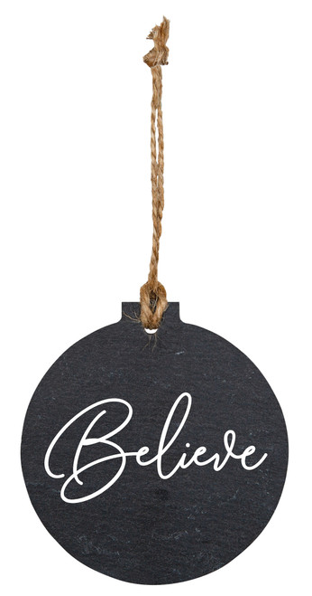 Ornament Round Believe