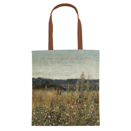 Serve the Lord Canvas Tote Bag - He Leads