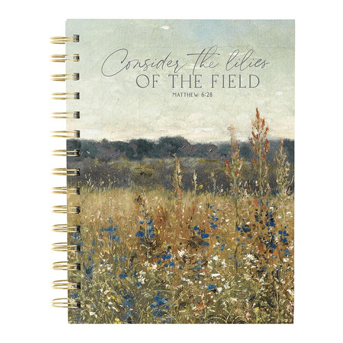 Serve the Lord Spiral Notebook - Consider