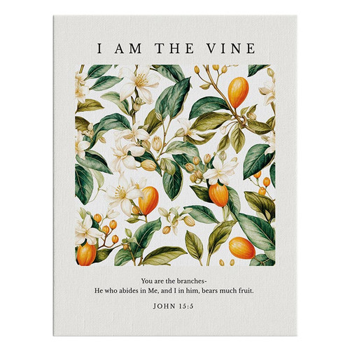 I Am The Vine Canvas - You Are the Branches