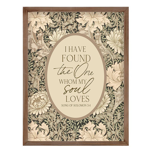 She Prays Framed Art - I Have Found the One
