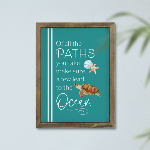 Framed Art - All Paths
