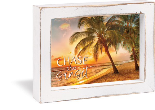 Framed Art - Chase The Sunset