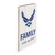 Air Force Family Pallet Decor