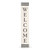 Porch Sign - White Welcome