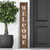 Porch Sign - Wood Welcome