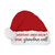 Small Christmas Shape Sign - Whatever Santa Hat