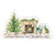 Small Christmas Shape Sign - Gather Around
