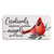 Birds Of A Feather Collection Garden Stone - Cardinals Appear