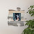 Puzzle Pieces Artwork Photo Frame - Multi-Colored Wood