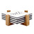 Aspen Collection Coaster - 4/pk