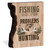 Lake & Lodge Collection Barky Sign - Fishing Solves