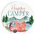 Lake & Lodge Collection Round Coaster - Happy Camper