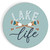 Lake & Lodge Collection Car Coaster (Retail Pack) - Lake Life 