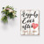White Pine Plaque - Blank Happily